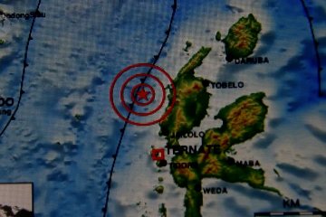 Gempa bumi magnitudo 5,7 guncang Halmahera Barat