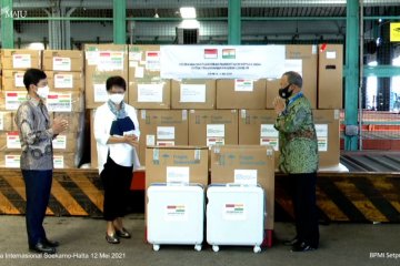 Indonesia kirim bantuan hibah penanganan pandemi COVID-19 ke India