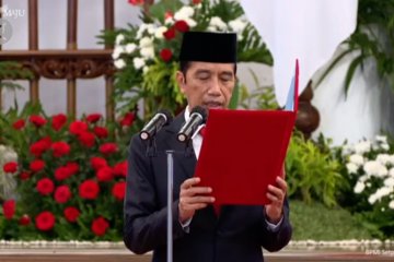 Presiden Jokowi lantik Ganip Warsito sebagai Kepala BNPB