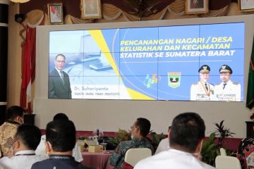 Empat nagari di Sumbar jadi percontohan Desa Cinta Statistik