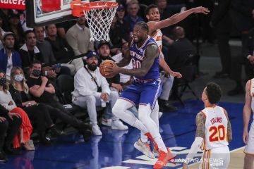 Joel Embiid absen, Knicks sukses akhiri kemenangan beruntun Sixers