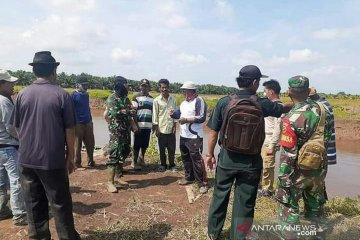 Polisi: Korban diterkam buaya di Banyuasin belum ditemukan