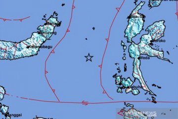 Gempa M 6,1 di Malut akibat aktivitas deformasi batuan