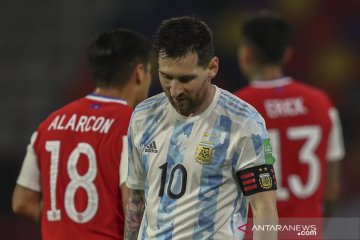 Kualifikasi Piala Dunia: Argentina dan Chile berbagi satu poin