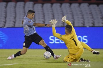 Kualifikasi Piala Dunia 2022: Uruguay ditahan imbang Paraguay 0-0