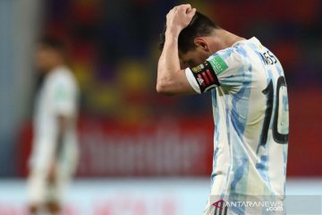 Messi akui khawatir tertular COVID-19 jelang laga perdana Argentina