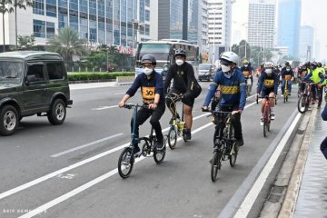 Menhub harapkan bersepeda jadi kegiatan keseharian masyarakat