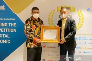 Bank Banten raih penghargaan Infobank Digital Brand Award 2021