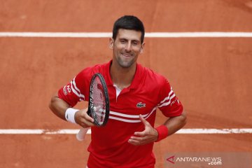 Tenis French Open:  Djokovic melaju ke putaran keempat setelah atasi Berankis