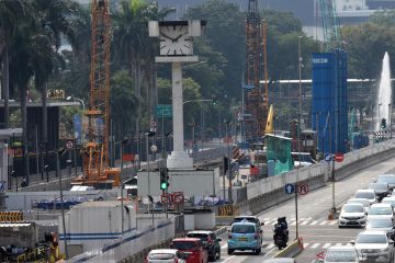 MRT lakukan rekayasa lalu lintas selama pemindahan Tugu Jam Thamrin