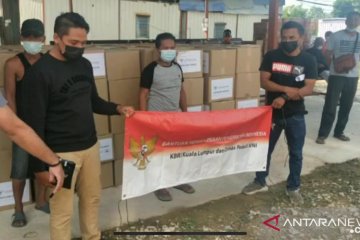 207 PMI di Shah Alam terima bantuan logistik KBRI Kuala Lumpur