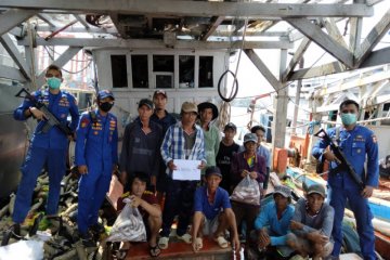 Dirpolair gagalkan pencurian ikan oleh kapal asing di Perairan Natuna