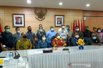 Temui Kominfo, Komisi IV DPR Papua tanya perbaikan jaringan internet