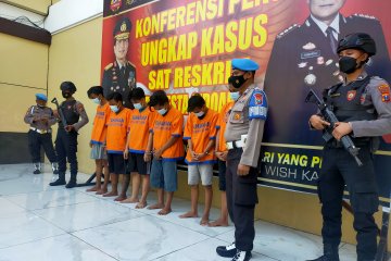 Polisi Sidoarjo tangkap dua DPO pelaku penganiayaan anggota TNI AL