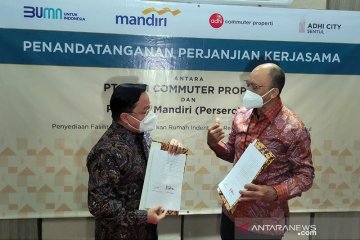 Bank Mandiri gandeng Adhi Commuter Properti perkuat segmen KPR