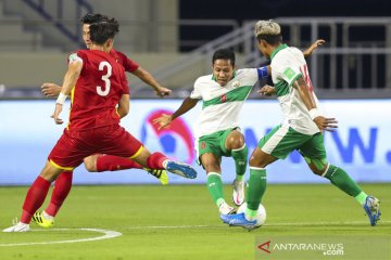 Timnas Indonesia kalah dari Vietnam 0-4