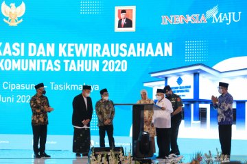 Peresmian Bank Wakaf Mikro di Tasikmalaya