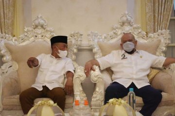 Ketua DPD RI bersilaturahmi dengan Bupati Ponorogo Sugiri