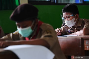 Uji coba pembelajaran tatap muka di Jakarta
