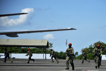 AP I-TNI AU gelar simulasi paksa pesawat asing mendarat di bandara RI