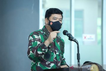 Panglima TNI-Kapolri gelar rapat penanganan COVID-19 di Kediri