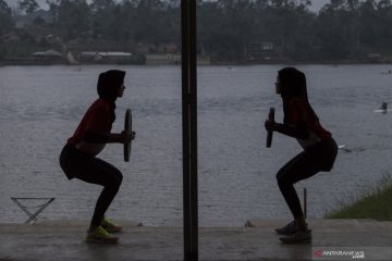 Latihan pedayung Indonesia jelang Olimpiade Tokyo 2020