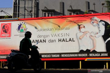 Pemerintah targetkan satu juta penyuntikan vaksin COVID-19 setiap hari