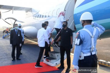 Presiden ke Jateng tinjau infrastruktur dan vaksinasi massal