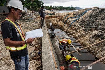 Pembangunan venue perahu layar PON Papua ditargetkan selesai akhir Juli