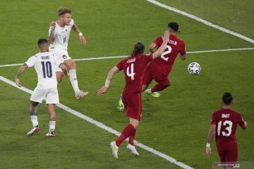 Euro 2020: Italia kalahkan Turki 3-0