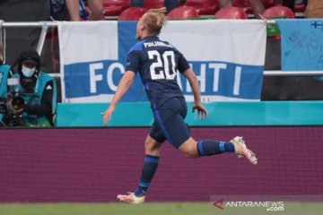 Finlandia tundukkan Denmark 1-0 setelah Christian Eriksen kolaps