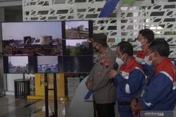 Kebakaran kilang Pertamina di Cilacap berhasil dipadamkan