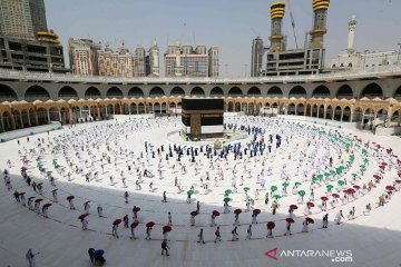 Arab Saudi setujui rencana keamanan musim Haji 2021