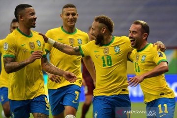 Brazil menang 3-0 atas Venezuela di laga pembukaan Copa America 2021
