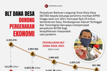 BLT Dana Desa dorong pergerakan ekonomi