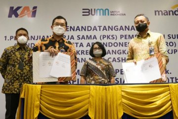 Bank Mandiri siapkan pembiayaan kredit talangan bagi vendor mitra KAI