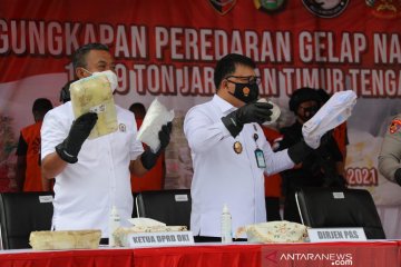 Kemenkumham berkontribusi gagalkan peredaran 1,129 ton sabu-sabu