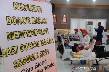 PERINGATAN HARI DONOR DARAH SEDUNIA DI PALEMBANG