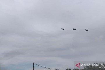 TNI AU kerahkan 14 pesawat tempur dalam latihan Jalak Sakti 2021