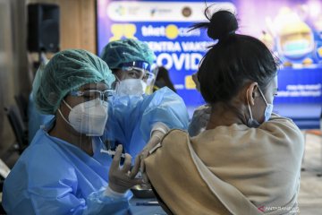 Penerima vaksin lengkap capai 11,615 juta warga Indonesia