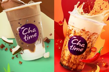 Chatime kolaborasi dengan Sasa hadirkan "milk tea"rasa pedas