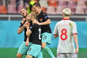 UEFA investigasi selebrasi gol Arnautovic saat lawan Makedonia Utara