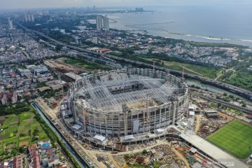 Atap  Jakarta International Stadium mampu serap energi surya