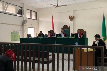 PN Palembang memvonis kurir narkoba asal Riau 20 tahun penjara
