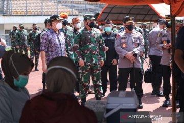 TNI dan Polri dukung program 1 juta vaksin/hari