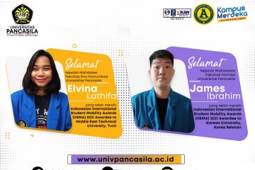 Dua mahasiswa Universitas Pancasila peroleh beasiswa IISMA 2021