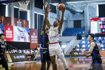 Timnas basket tampil pada playoff FIBA Asia Cup untuk pemanasan