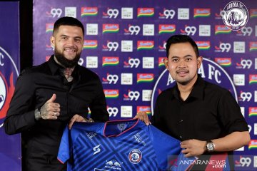 Diego Michiels siap bawa Arema FC juarai Liga 1