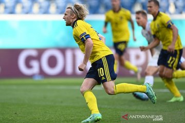 Penalti Emil Forsberg perbesar asa Swedia ke 16 besar