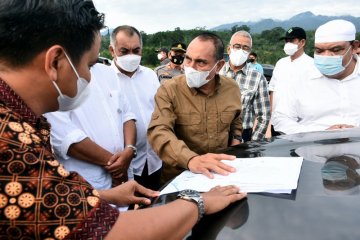 Gubernur Sumut harapkan proyek Bandara Bukit Malintang selesai 2023